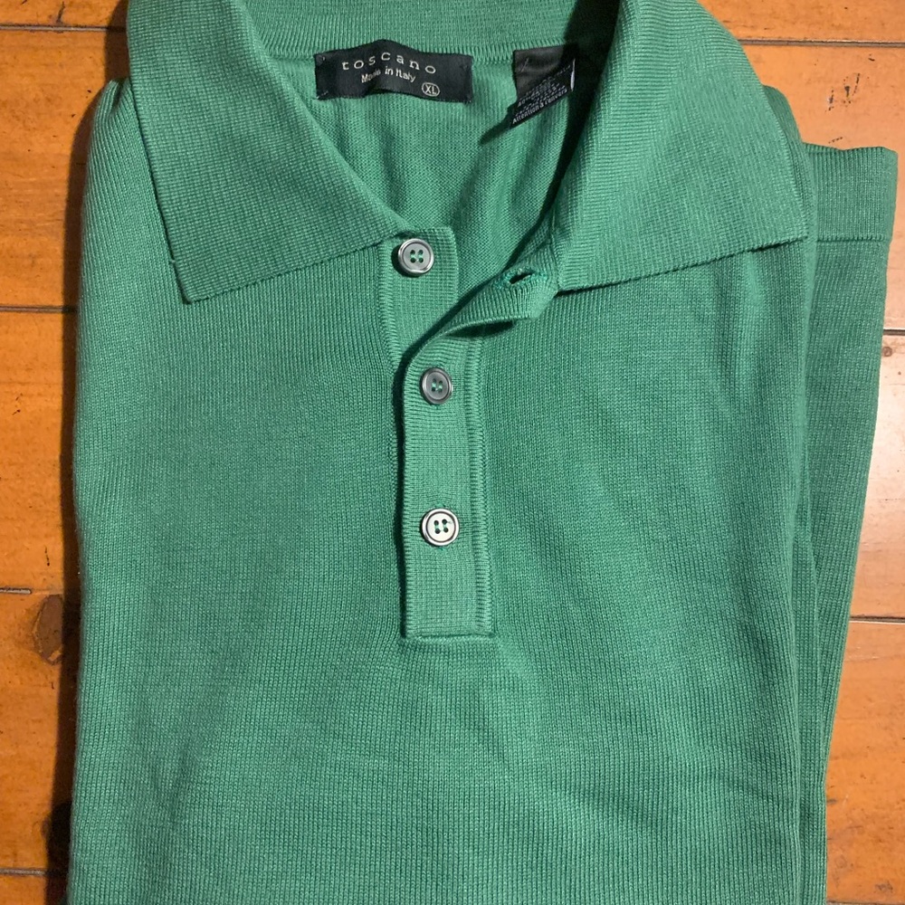 Knit polo